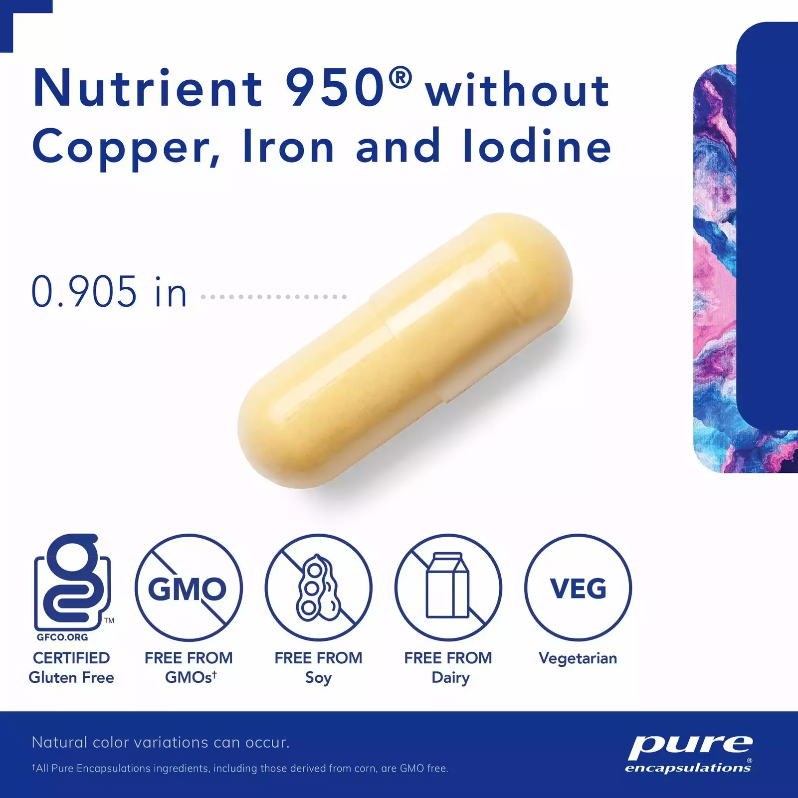 Nutrient 950 without Copper, Iron & Iodine