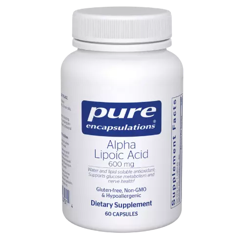 Alpha Lipoic Acid 600 mg.
