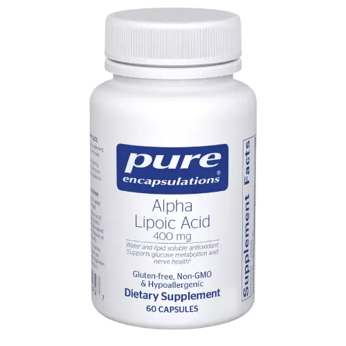 Alpha Lipoic Acid 400 mg.